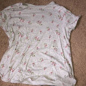 OLD NAVY FLAMINGO EVERYDAY SHIRT MEDIUMQ